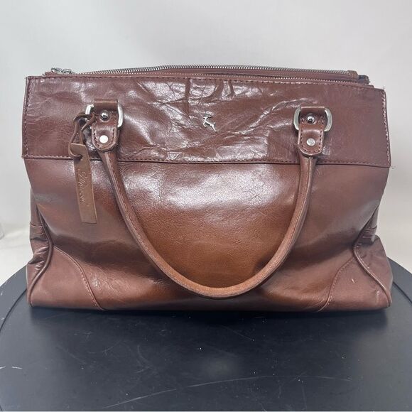 Ashwood Handbags - Ashwood Leather Satchel Brown United Kingdom